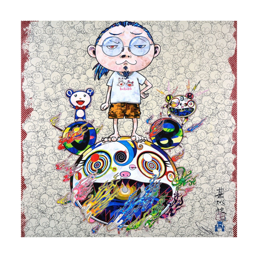 Takashi Murakami ‘Obliterate the Self and Even a Fire is Cool’ 2013